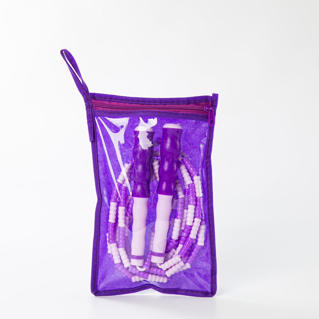 Ergonomic Beaded Skipping Rope