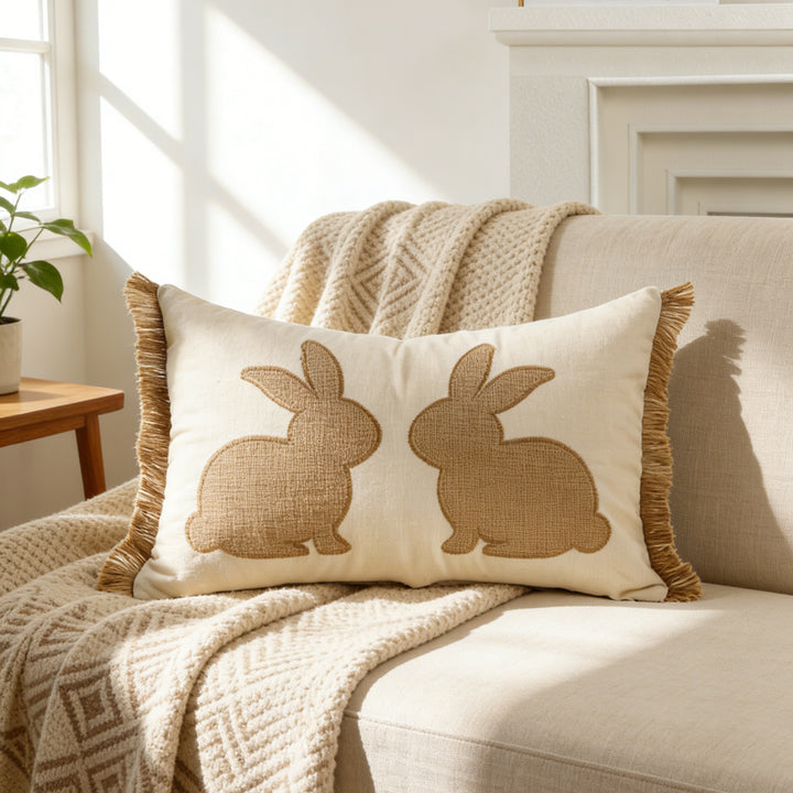 Women's pillowcase with cute bunny motif Kalsten
