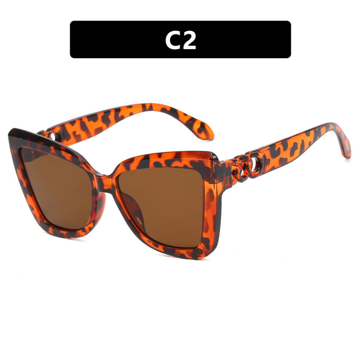 Women's large sunglasses in striking leopard design Kalsten