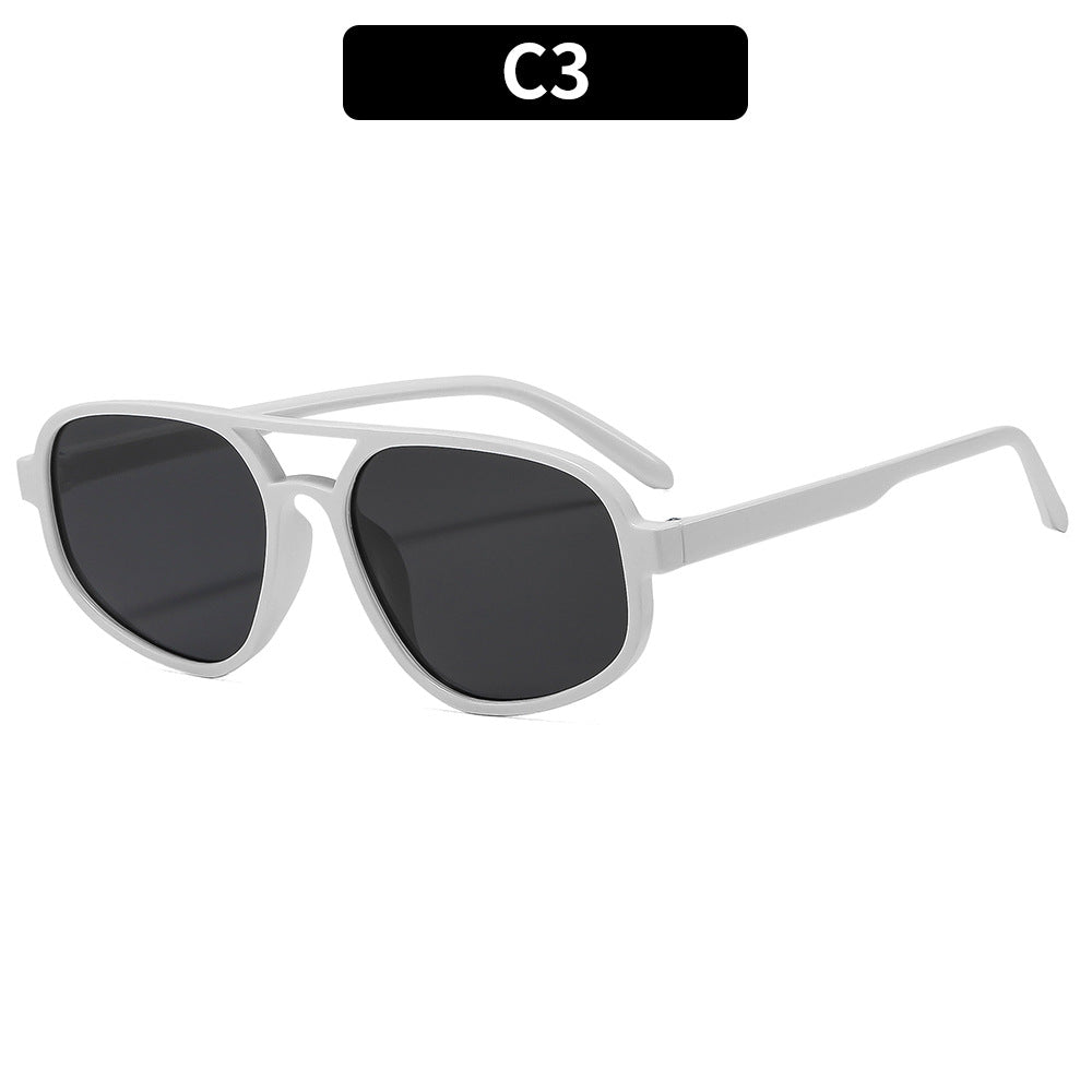 Modern Geometric Oversized Sunglasses
