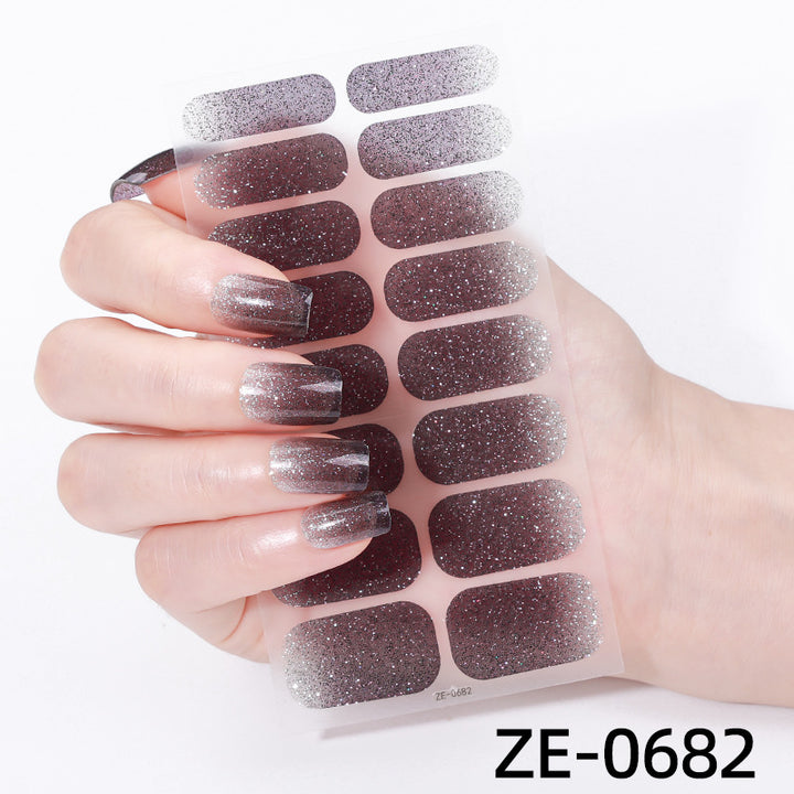 Glitter Ombre Nail Wraps  1790954415