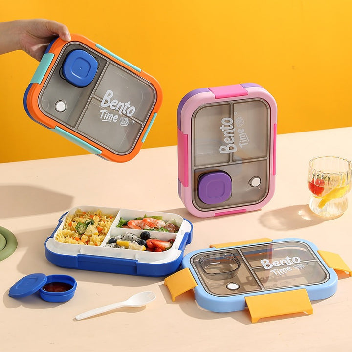 Portable Multi-Compartment Bento Box