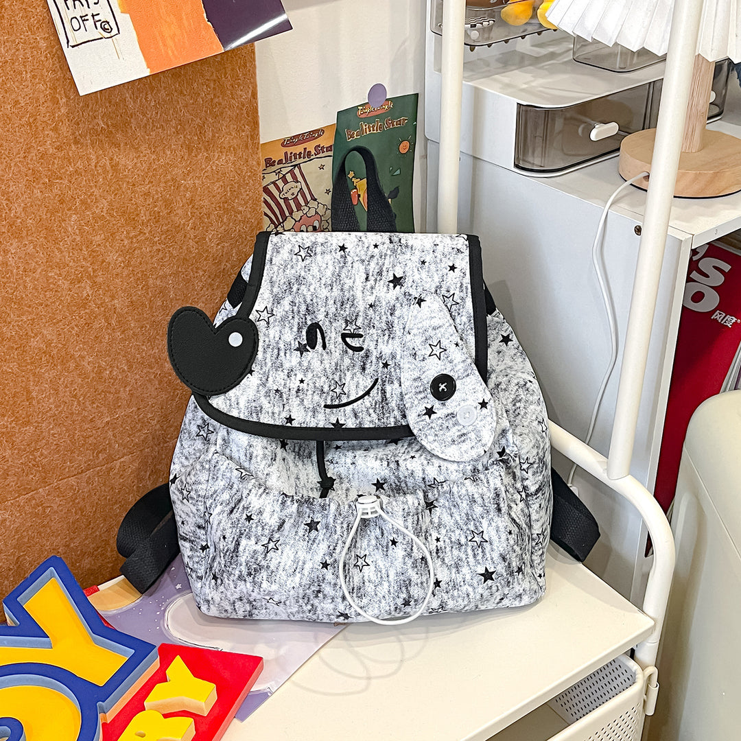 Playful Animal Face Backpack