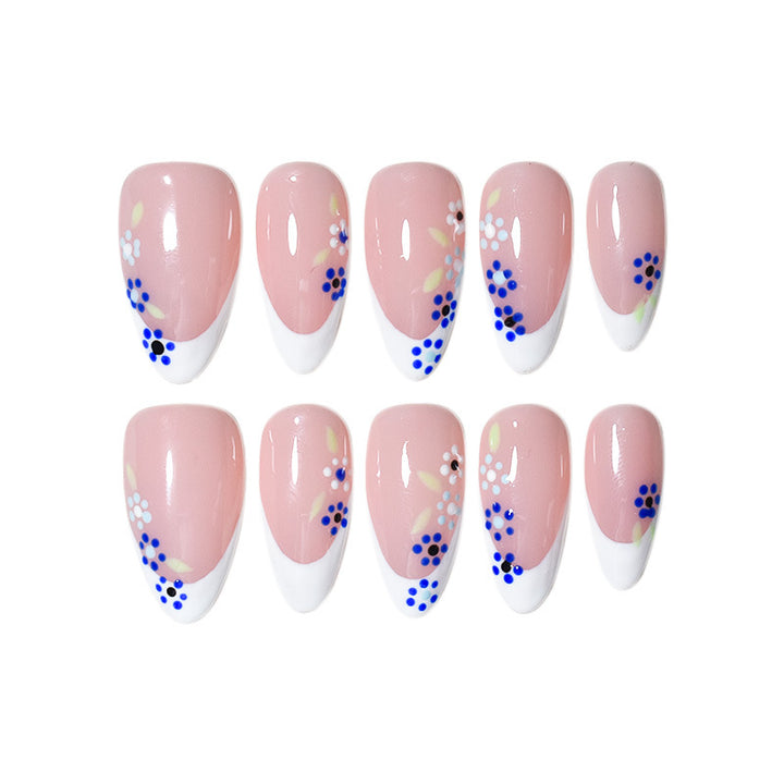 Floral Design Press-On Nail Tips Kalsten