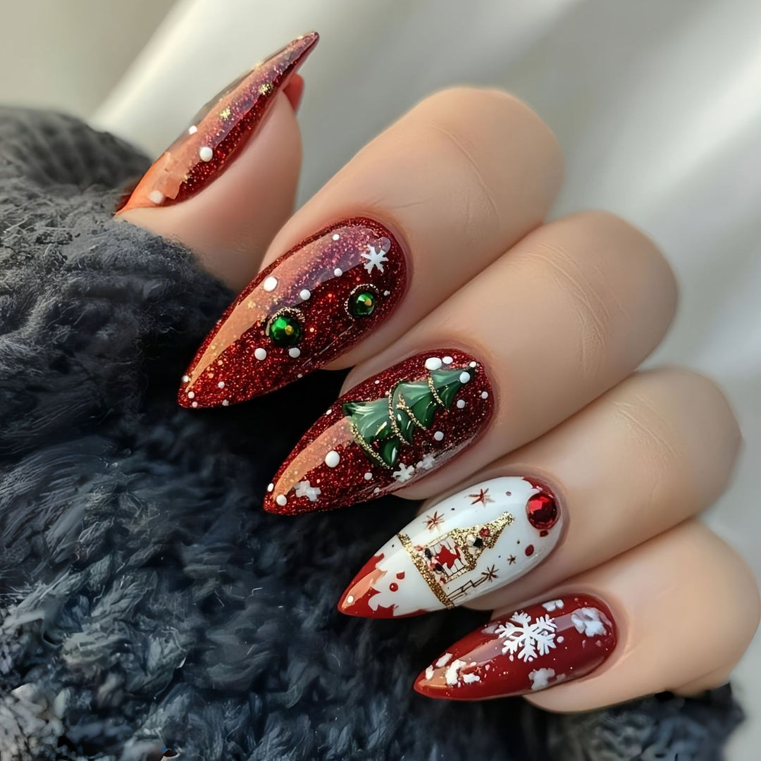 Artificial Nails in Modern Tribal Design Kalsten
