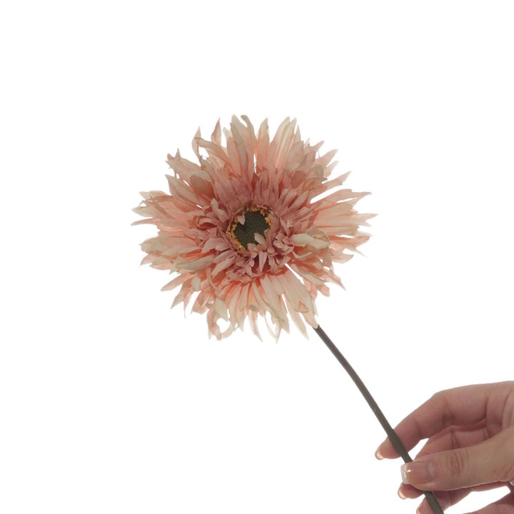 Lifelike Gerbera Daisy Stem