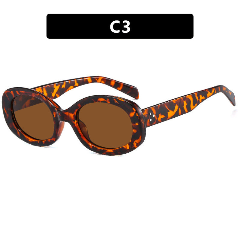Ladies fashionable sunglasses in stylish oval design Kalsten