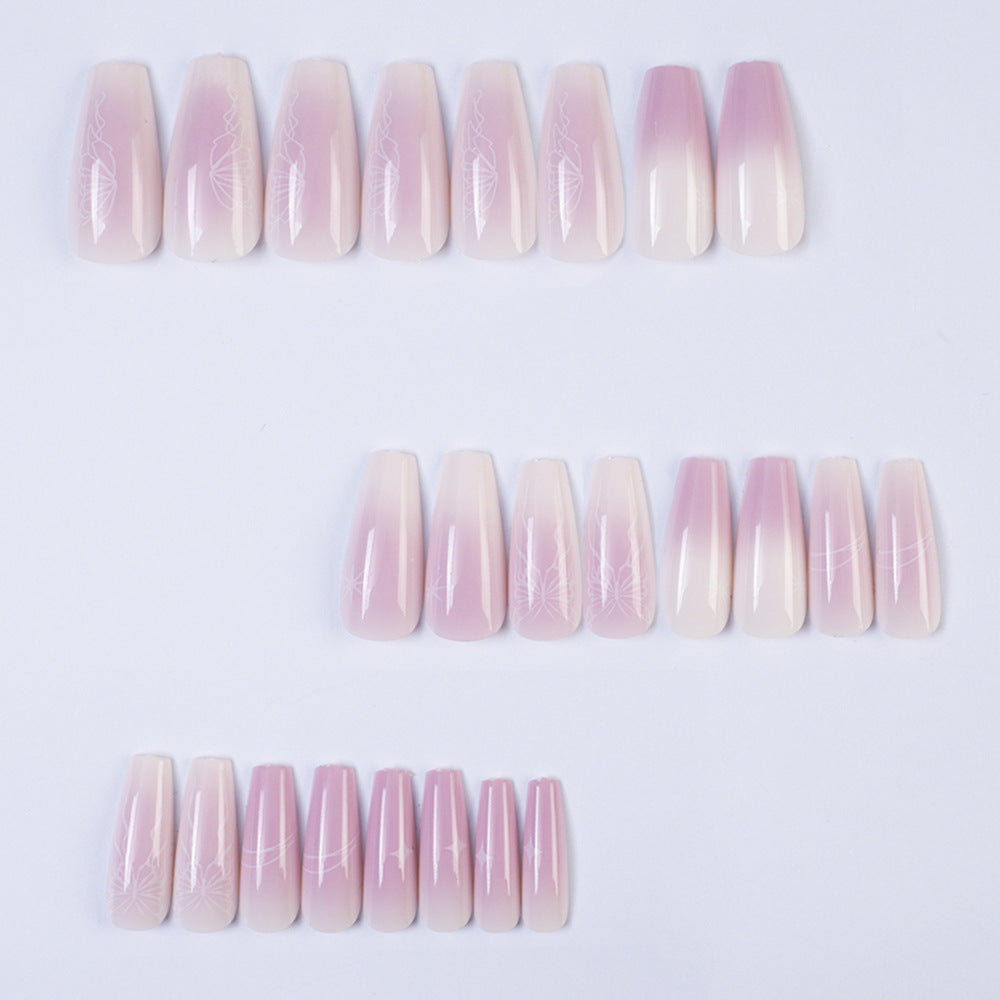 Artificial nails with elegant ombre effect Kalsten