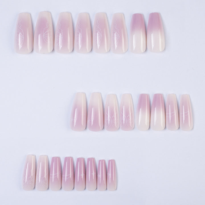 Artificial nails with elegant ombre effect Kalsten