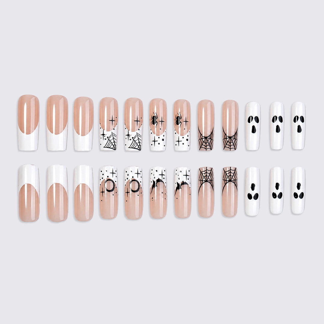 Halloween-Themed Press-On Nail Art Set Kalsten