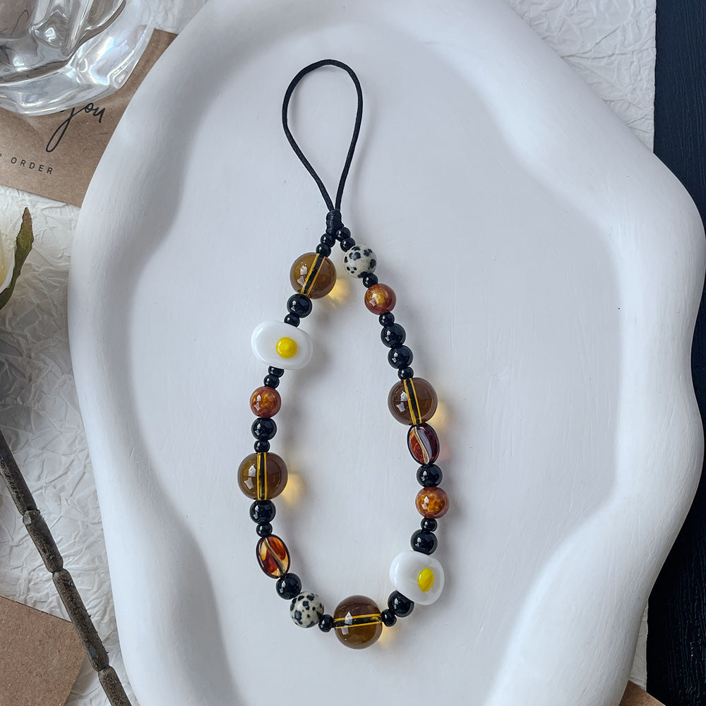 Playful Egg-Themed Beaded Bracelet Kalsten