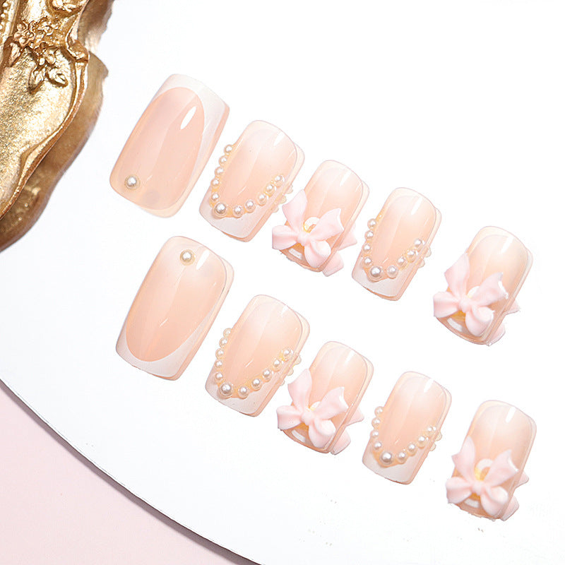 Elegant Decorative Press-On Nail Set Kalsten
