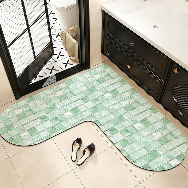 Memory Foam U-Shaped Bath Mat