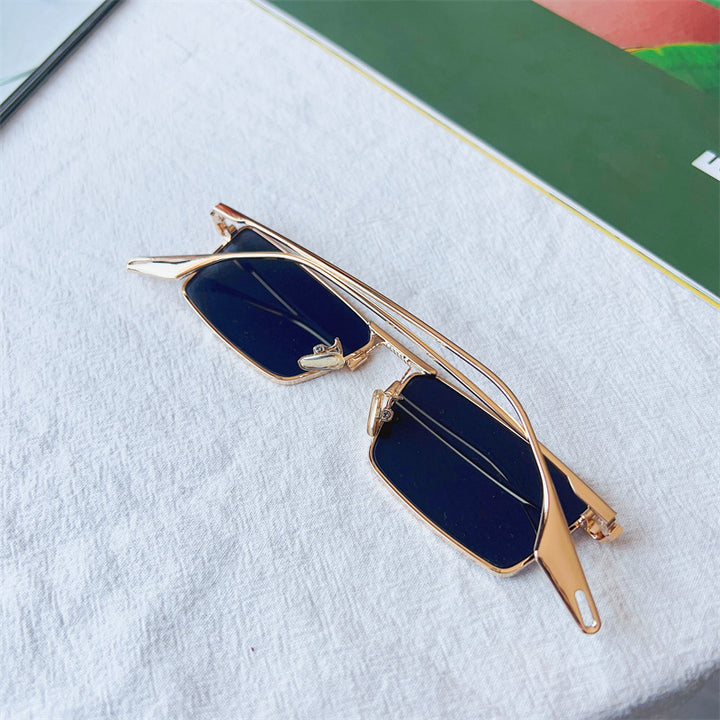 Fashion-Forward Geometric Frame Sunglasses Kalsten