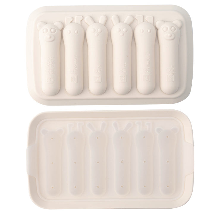 Silicone ice cube mold with animal motifs Kalsten