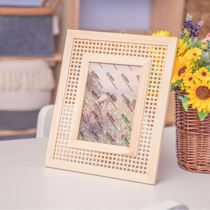 Decorative Natural Wood Photo Frame Kalsten