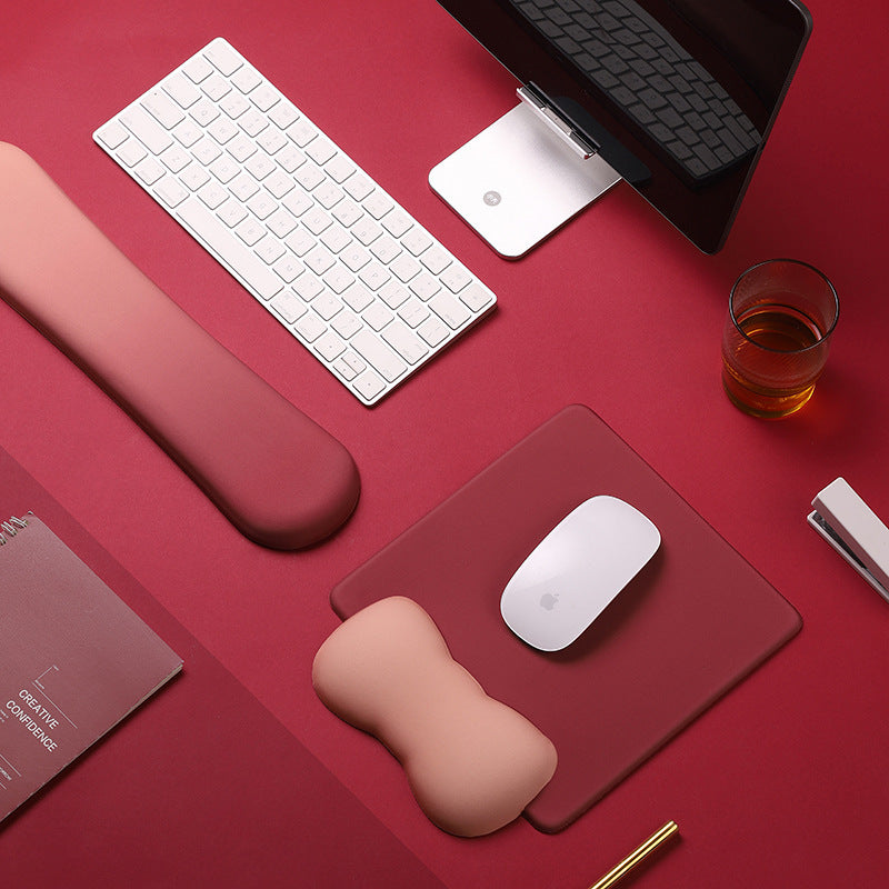 Ergonomic Memory Foam Mouse Pad with Wrist Support