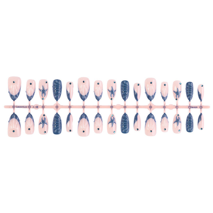 Artificial nail set with elegant 3D designs Kalsten