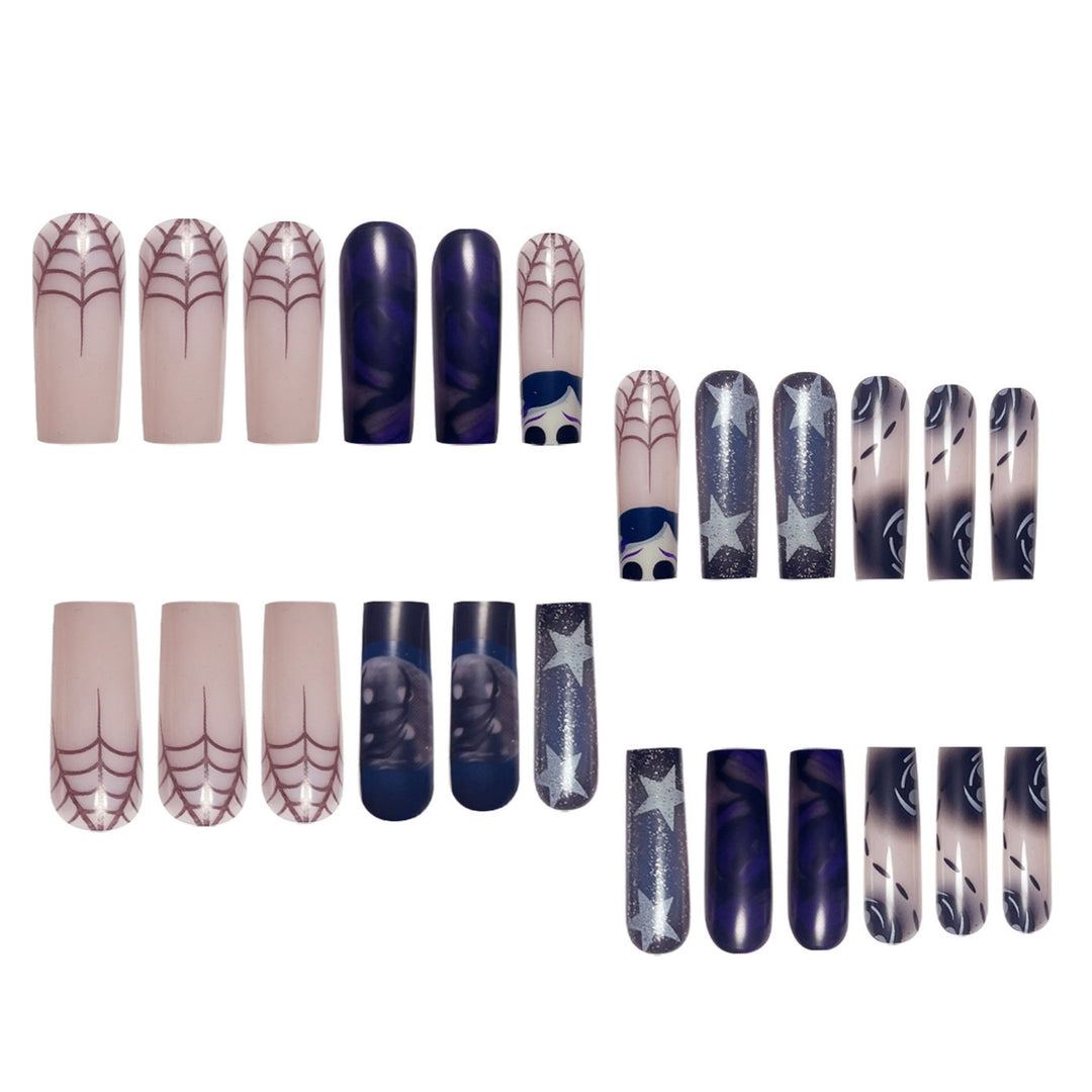 Artistic Cosmic Nail Design Kalsten