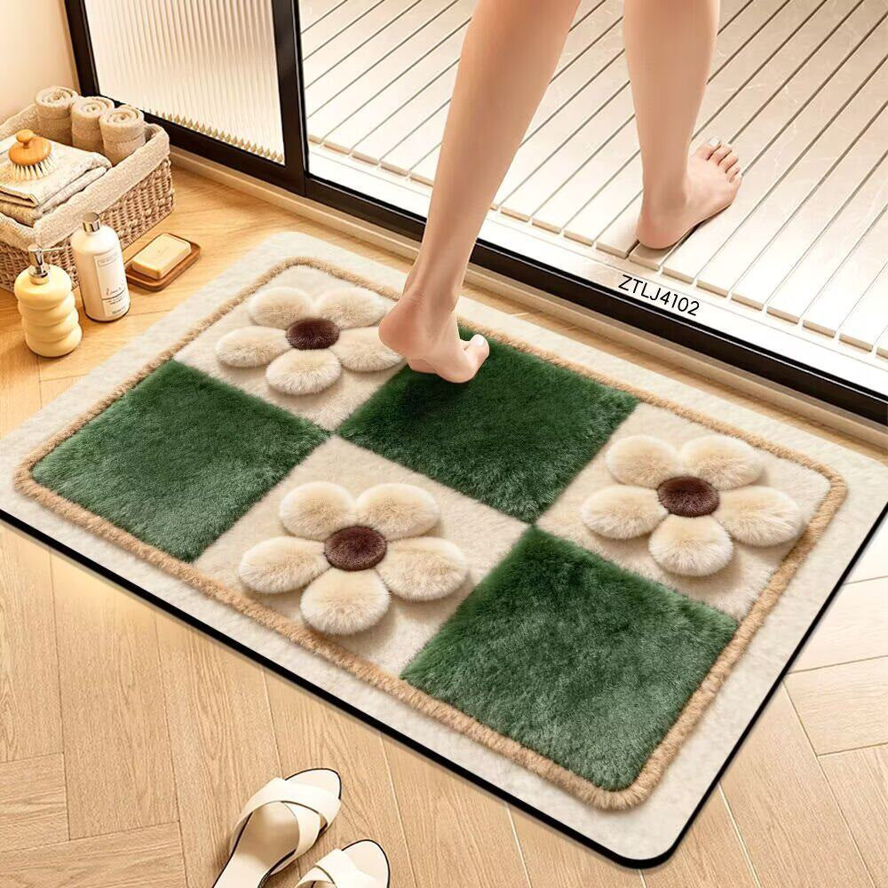 Decorative Bath Mat Kalsten