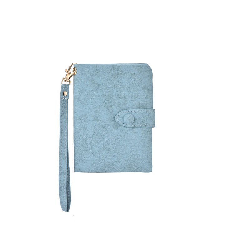 Compact Faux Leather Clutch Wallet Kalsten