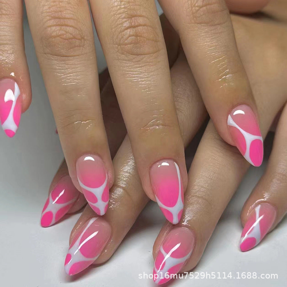 Artistic Abstract Press-On Nails Kalsten