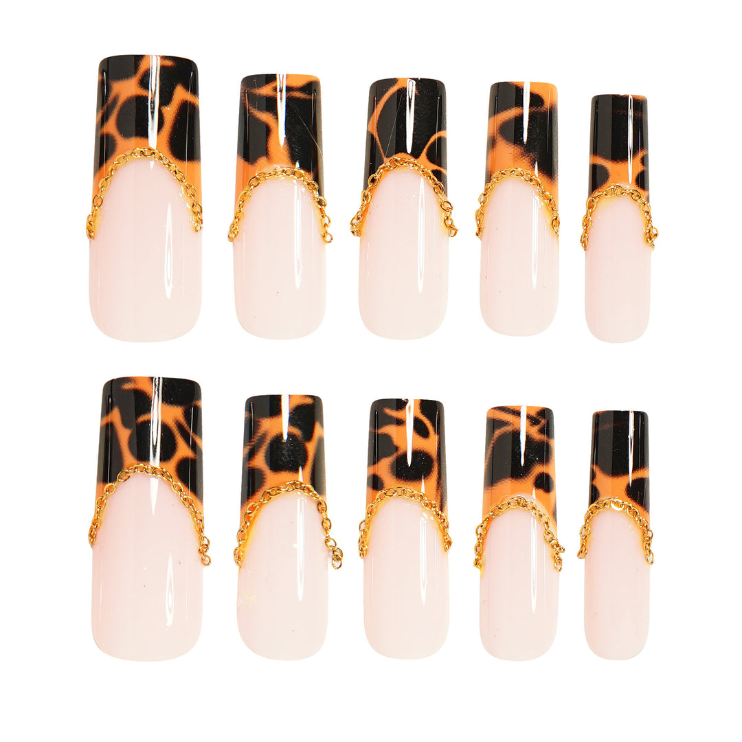 Elegant Long Acrylic Nail Extensions Kalsten