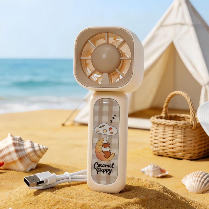 Women Portable Handheld Fan in Playful Panda Design Kalsten
