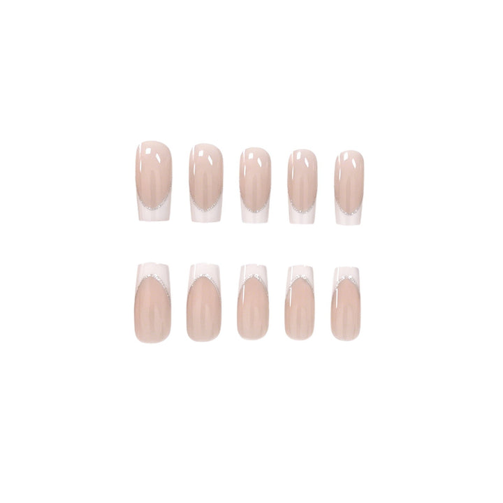 Elegant French Tip Acrylic Nail Enhancements Kalsten 1789915911