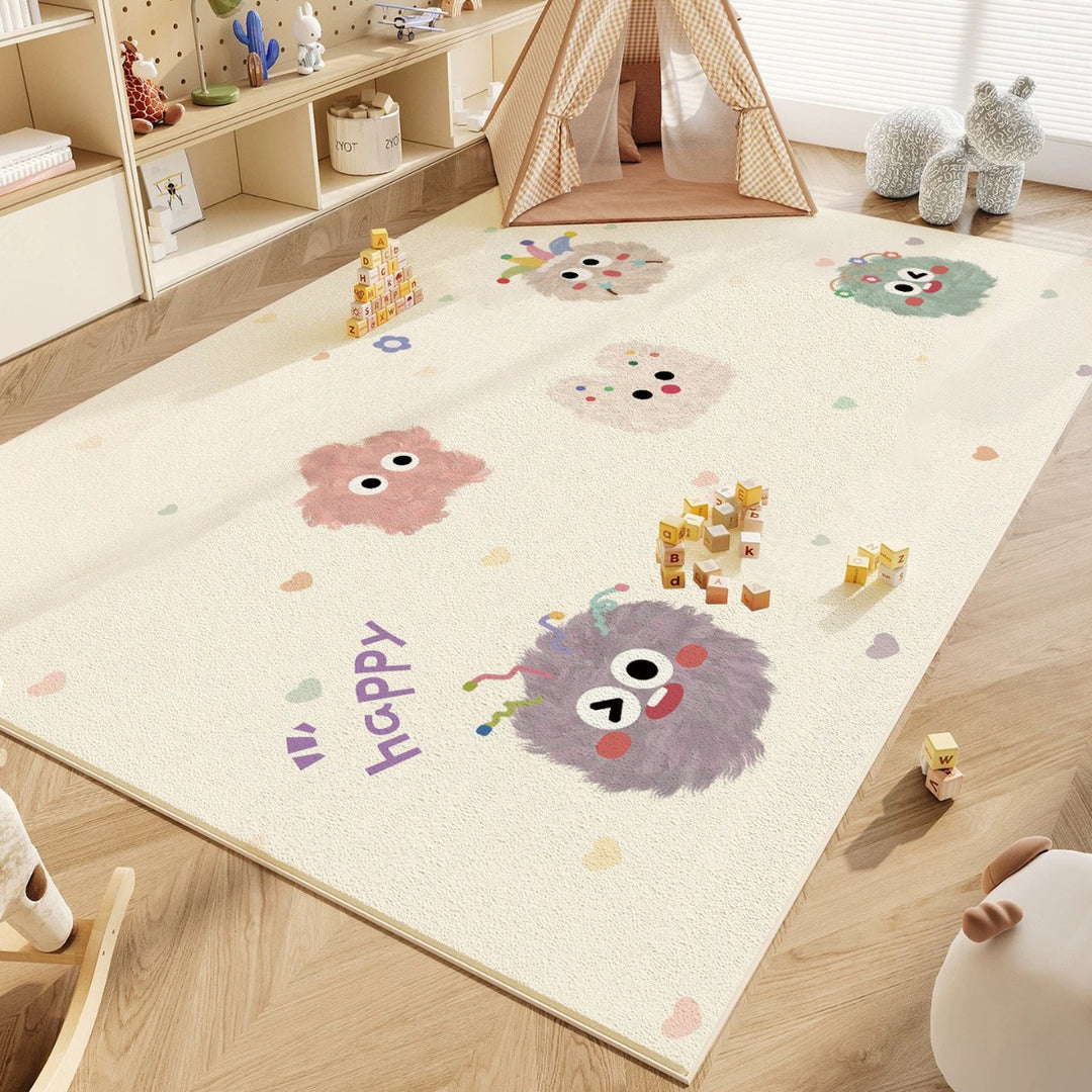 Fun Cartoon Play Area Rug