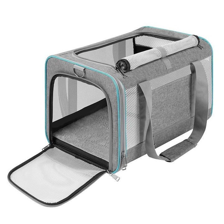 Portable Pet Travel Bag with Breathable Mesh Kalsten