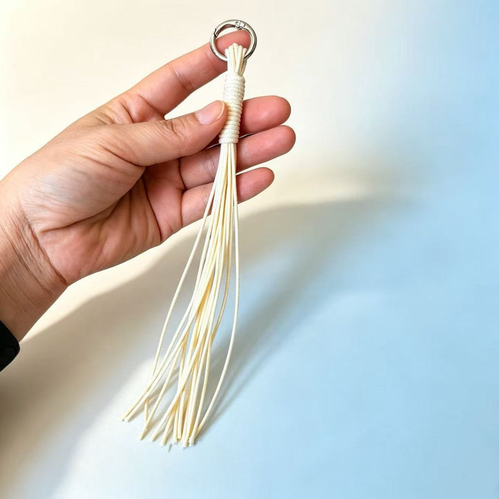 Decorative Leather Tassel Keychain Kalsten