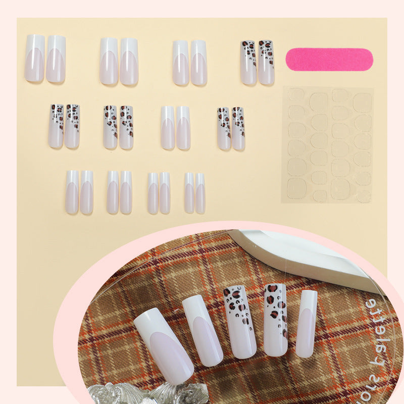 Artistic Long Press-On Nail Art Kalsten
