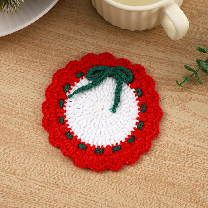 Decorative Artisan Crocheted Coaster Kalsten