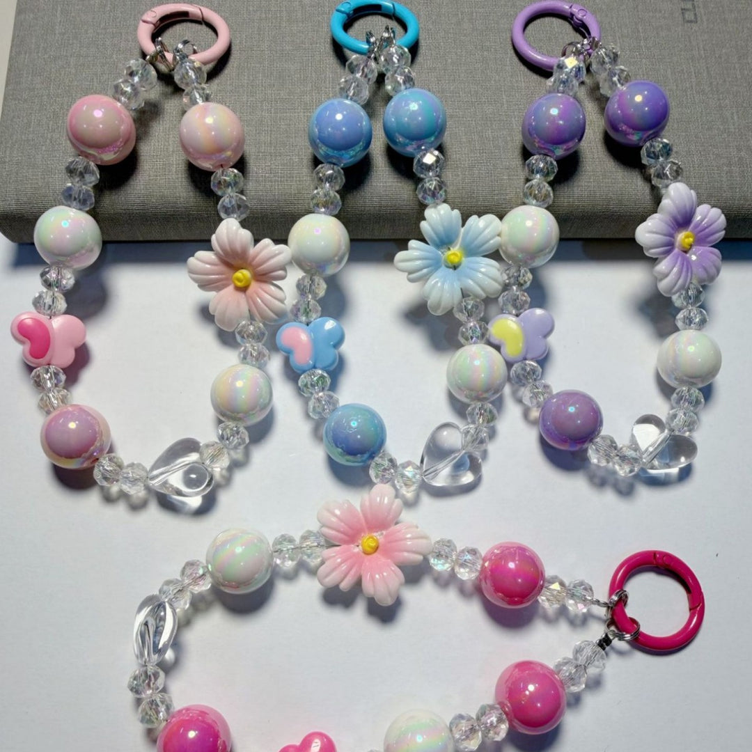 Beaded Charm Keychain kalsten