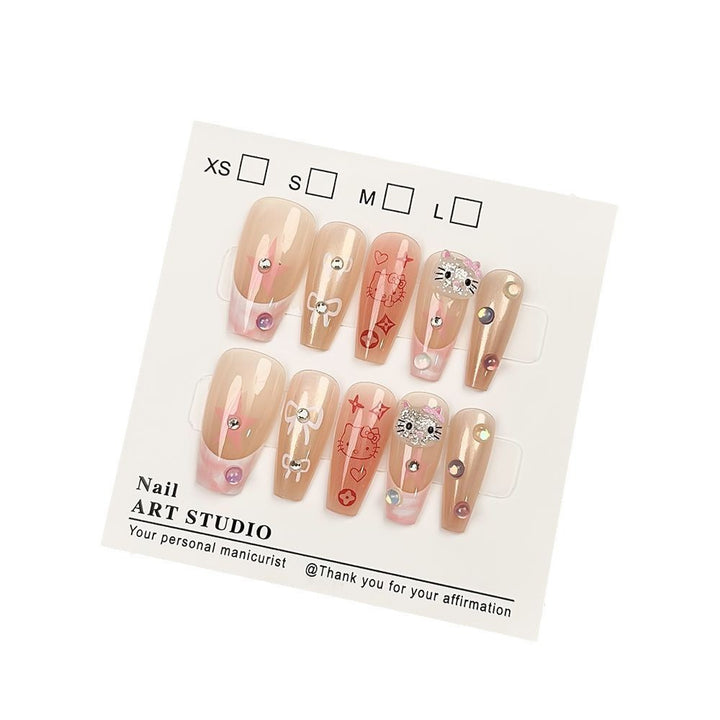Artificial nails with special designs Kalsten