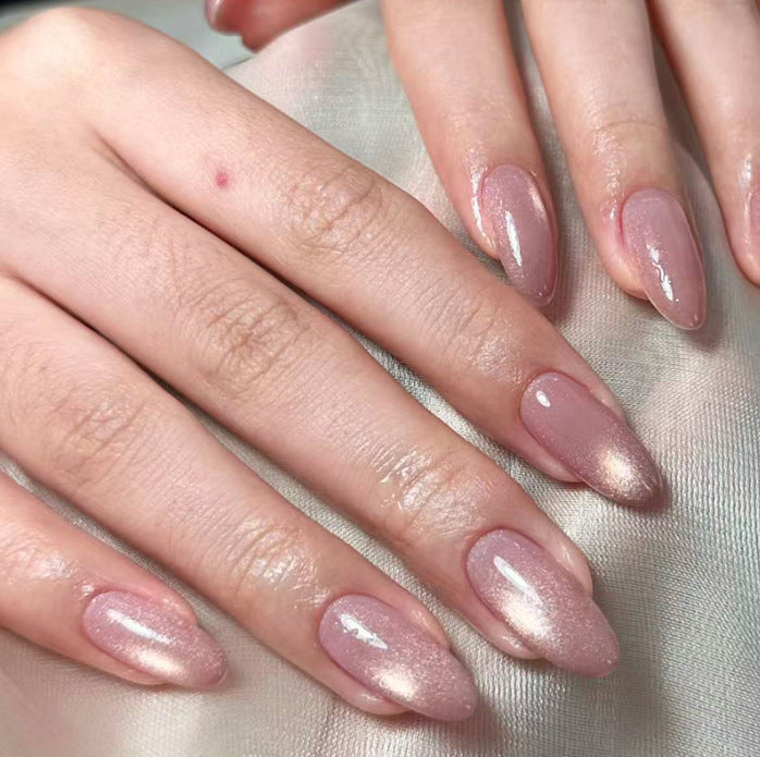 Artificial nails with sparkling finish and elegant design Kalsten