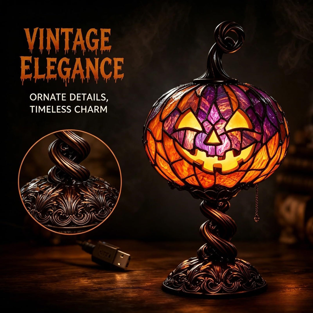 Decorative Halloween Pumpkin Lamp Kalsten