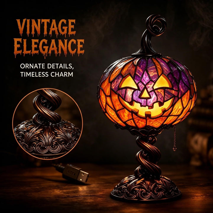 Decorative Halloween Pumpkin Lamp Kalsten