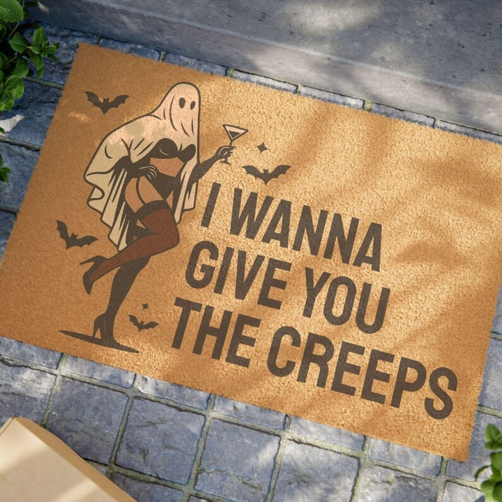Halloween-Themed Welcome Mat Kalsten