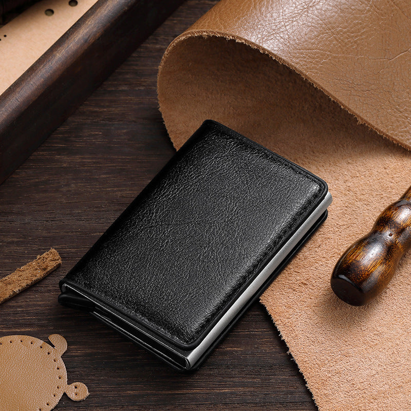 Premium Leather Business Card Holder Kalsten