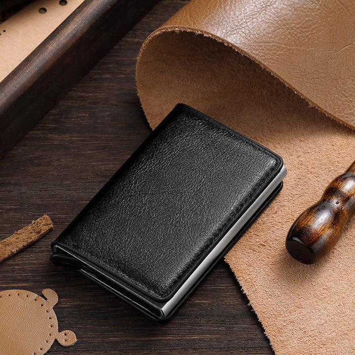 Premium Leather Business Card Holder Kalsten