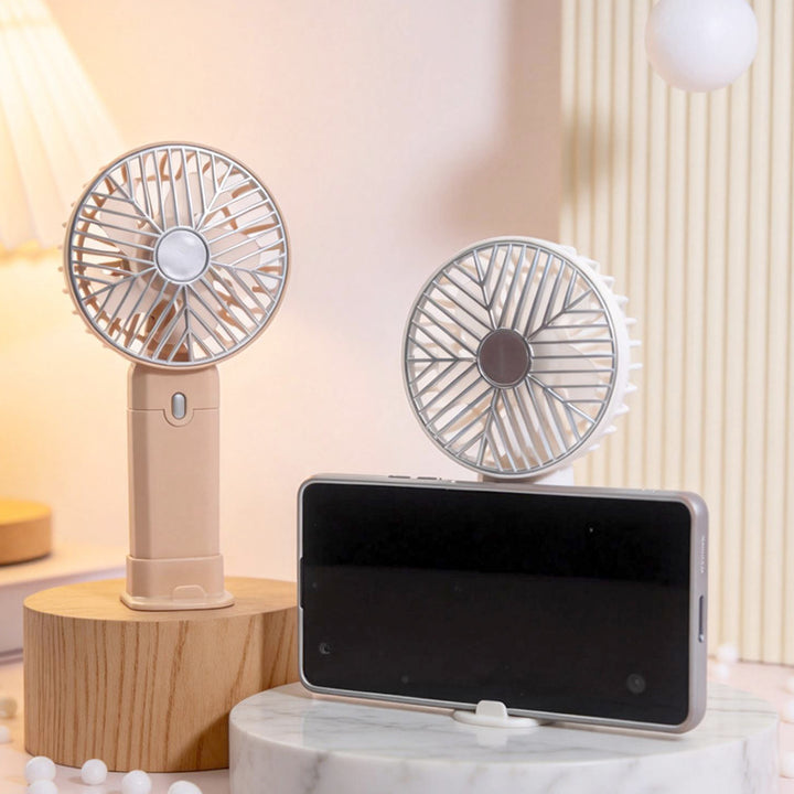 Women's Portable Hand Fan with Powerful Battery Function Kalsten