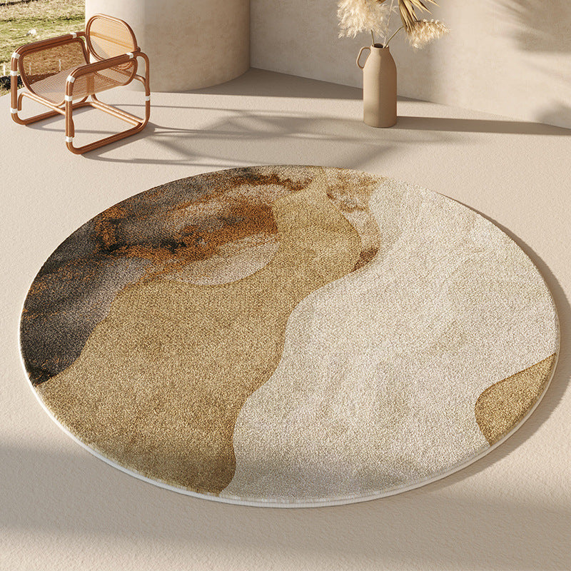 Abstract Pattern Round Area Rug