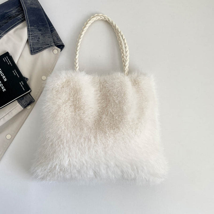 Luxurious Faux Fur Tote Bag