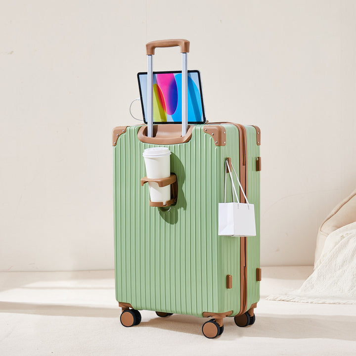 Unisex Textured Hard-Shell Luggage Set Kalsten