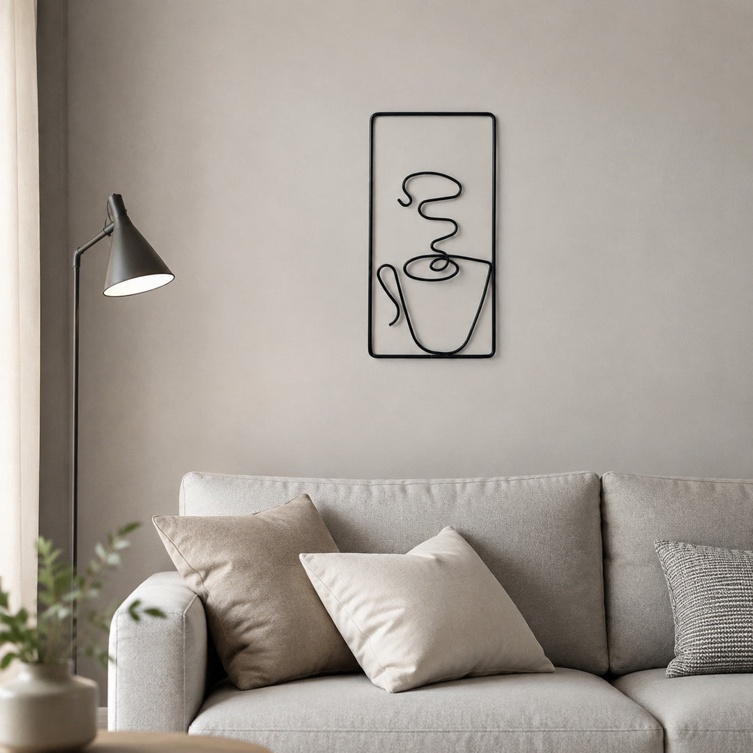 Modern Wire Art Wall Decoration