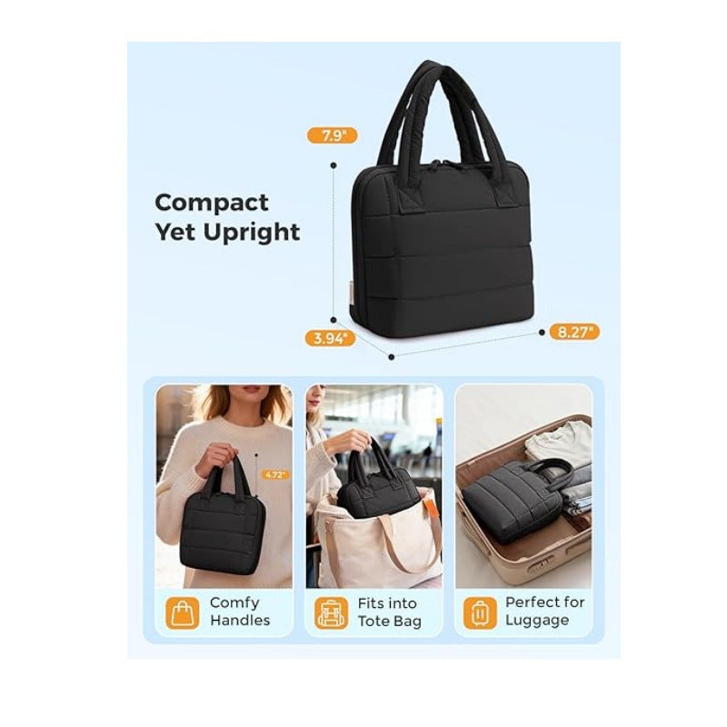 Cosmetic organizer with practical compartment system Kalsten