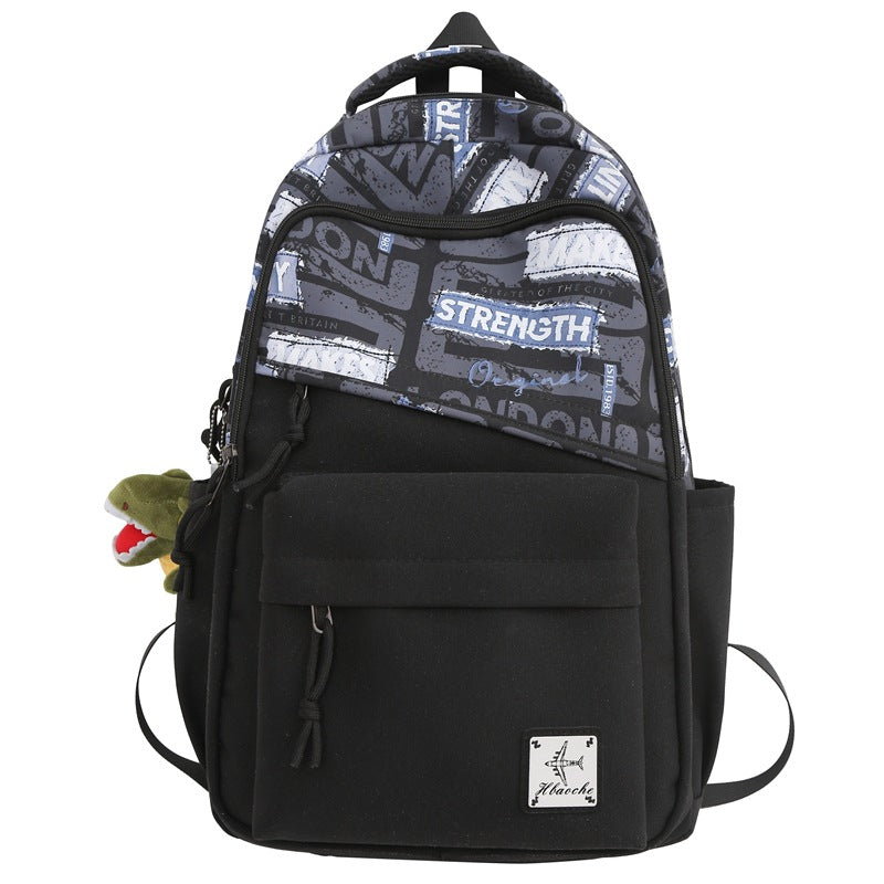 Trendy Graphic Print Backpack Kalsten