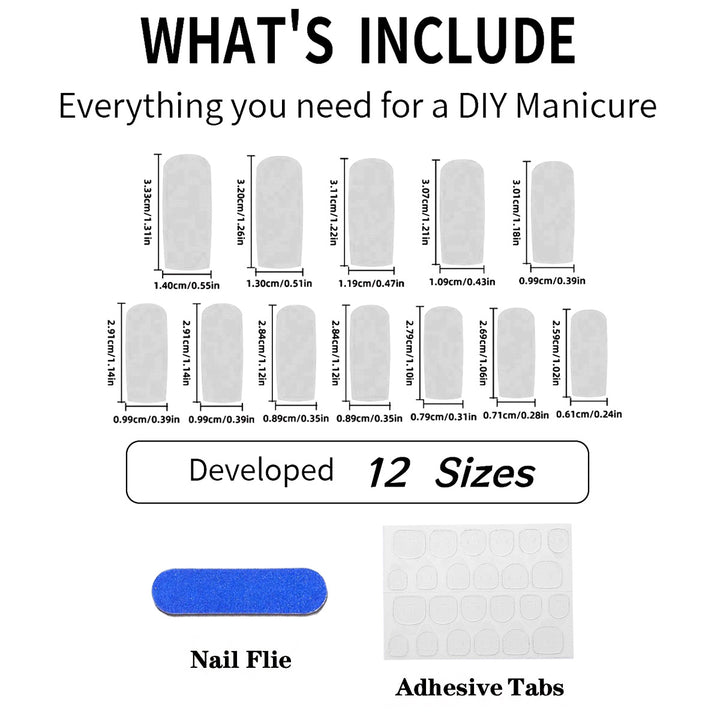 Artificial nails with creative designs and elegant accents Kalsten